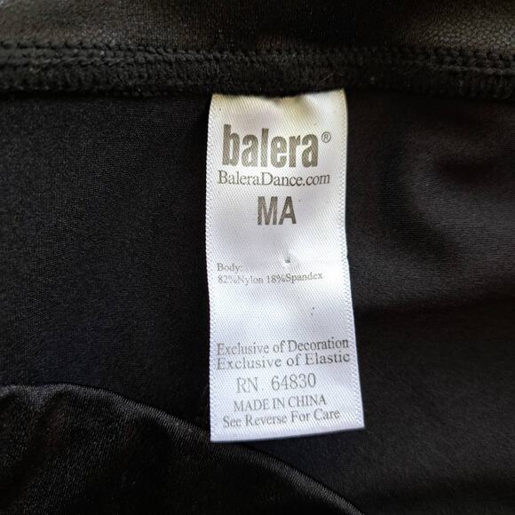 M Balera Black Shiny Leggings - Picture 5 of 8